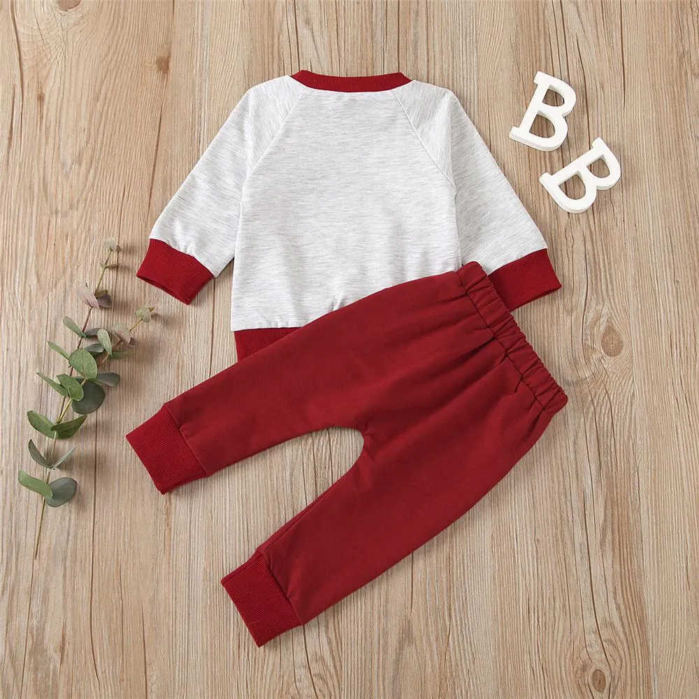 Unisex Casual Long Sleeve Top & Pants Girls Wholesale Childrens Clothing