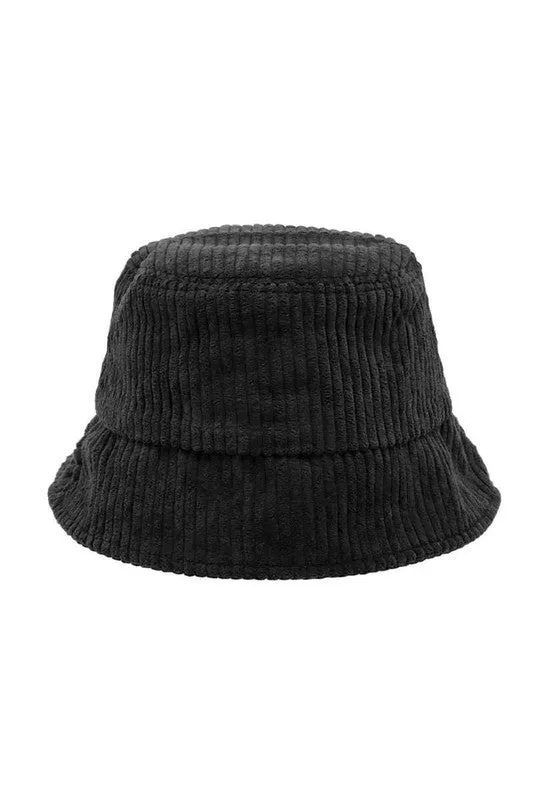 Warm Tone Corduroy Bucket Hat