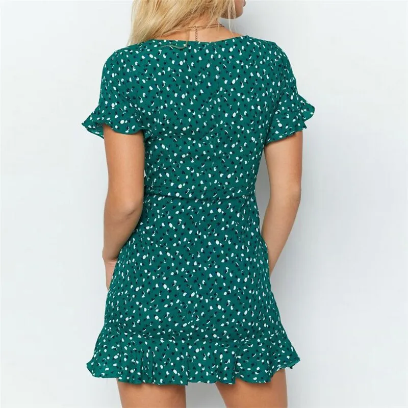 Women Casual Elegant Dress Floral Print