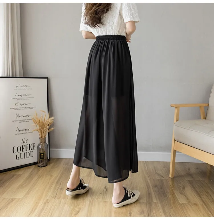 Women’s High-Waist Wrap Skirt & Pants