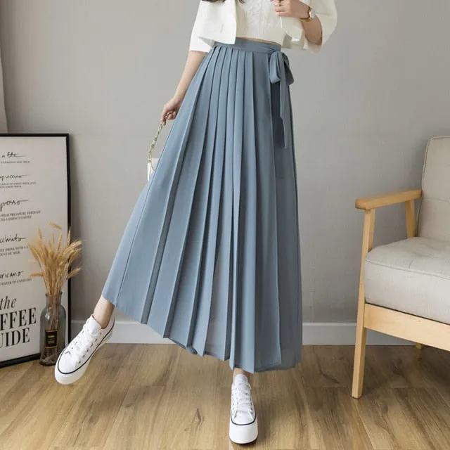 Women’s High-Waist Wrap Skirt & Pants
